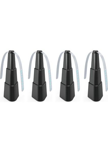 4pcs Kapalı Gıda Fan, Restoran, Parti, Piknik, Açık Akşam Yemeği (Siyah) Için Portatif Fan (Yurt Dışından)