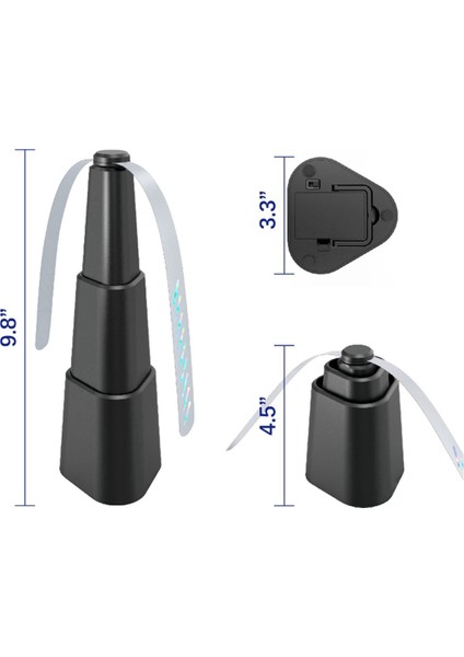 4pcs Kapalı Gıda Fan, Restoran, Parti, Piknik, Açık Akşam Yemeği (Siyah) Için Portatif Fan (Yurt Dışından) indirimleri