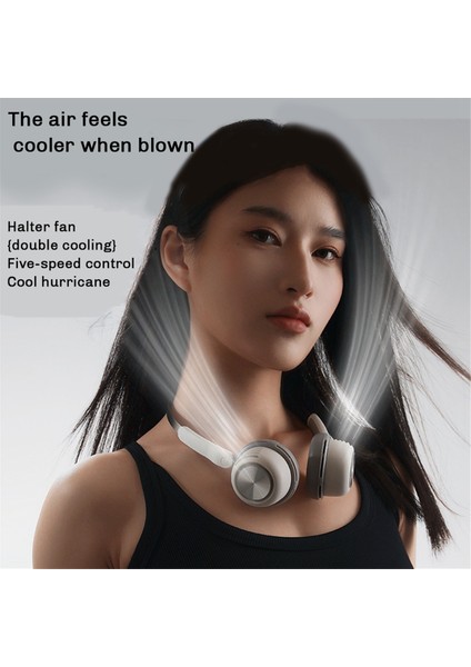 Taşınabilir Boyun Fan, 1600MAH Şarj Edilebilir Giyilebilir Kişisel Fan 5 Hızlı Ayarlanabilir, Açık Yeşil Için Boyun Fanı (Yurt Dışından) modelleri