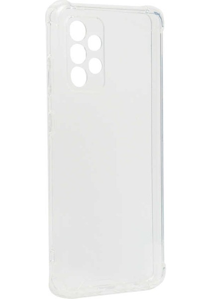 Galaxy A52 Kılıf Senk Kamera Korumalı Nitro Anti Shock Silikon-Renksiz