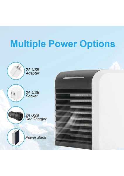 Taşınabilir Klima, Mini Kişisel Evaporatif Hava Soğutucu Masası Fanı (Yurt Dışından) fiyatları