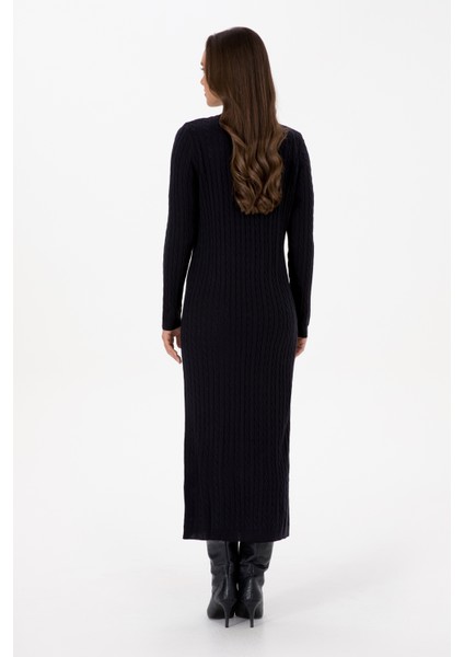 Kadın Lacivert Elbise (Triko) 50313835-VR033 fırsatları