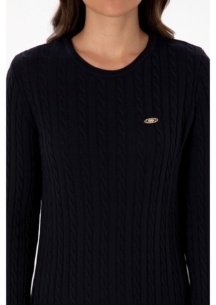 Kadın Lacivert Elbise (Triko) 50313835-VR033 indirimleri