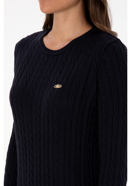 Kadın Lacivert Elbise (Triko) 50313835-VR033