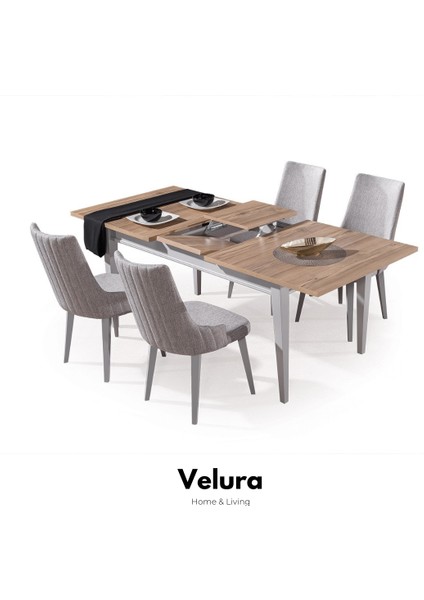 Respi Yemek Odası Takımı (Yemek Masası + 4 Adet Sandalye) fırsatları