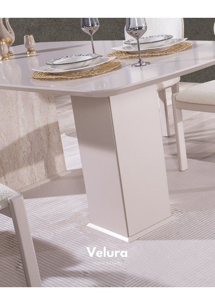 Tress Yemek Odası Takımı (Yemek Masası + 4 Adet Sandalye) fırsatları