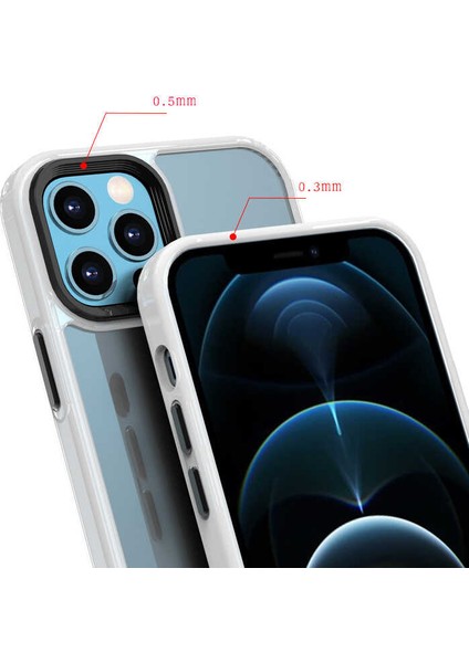 iPhone 13 Pro Max Kılıf ​​senk Cann Kapak-Siyah indirimleri