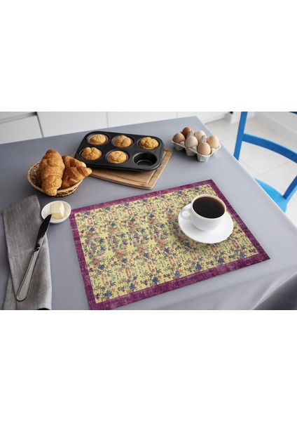 Çok Renkli Polyester Sofra Servisi