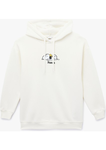 Snoopy Lisanslı Kapüşonlu Uzun Kollu Arkası Baskılı Oversize Sweatshirt fiyatları