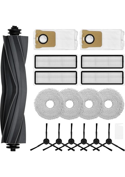 L20 ULTRA/X20 Pro Aksesuarı, Toz Torbası Ana Fırçaları, Robot Süpürge Yedek Parça Aksesuarları (Yurt Dışından)