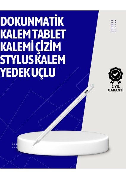 Eğim Sensörlü Dijital Kalem – Yüksek Hassasiyetli 1,0 mm Uç, Uzun Pil Ömrü
