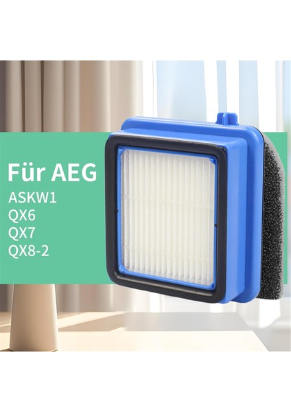 4qx7 Filtre Aksesuar Seti Askw1 Qx6 Qx7 Qx8-2 Ön Motor Filtreli Elektrikli Süpürge Yedek Parçaları Yıkanabilir Filtreler (Yurt Dışından) modelleri