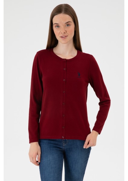 Kadın Bordo Hırka (Triko) 50313624-VR014 modelleri