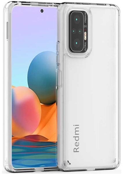 Xiaomi Redmi Note 10 Pro Kılıf Senk Coss Kapak-Renksiz