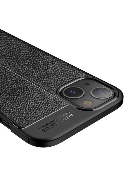 iPhone 14 Plus Kılıf Senk Niss Silikon Kapak-Siyah fiyatları