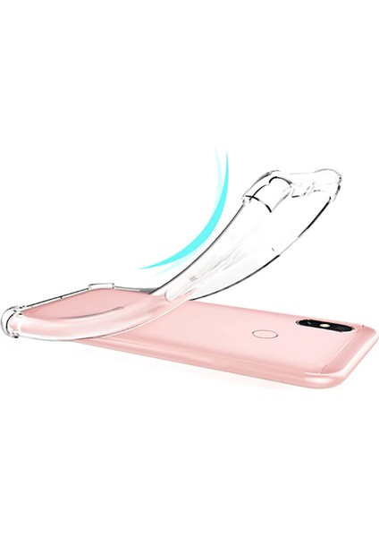 Xiaomi Mi A2 Lite Kılıf Senk Nitro Anti Shock Silikon-Renksiz indirimleri