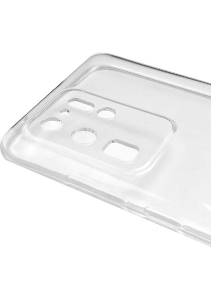 Galaxy S20 Ultra Kılıf Senk Kamera Korumalı Süper Silikon Kapak-Renksiz fiyatları