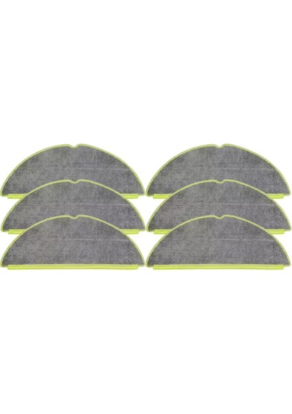Irobot Roomba 205 Combo / 205 Vac Robot Süpürge Yedek Parçaları Yıkanabilir Paspas Pedi Için 6 Adet Yedek Paspas Bezi (Yurt Dışından)