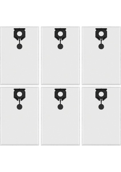 Karcher 2.889-154.0 NT30/1 Yedek Toz Filtre Torbaları Için 6 Adet Karcher Elektrikli Süpürge Yedek Parça Toz Torbası (Yurt Dışından)