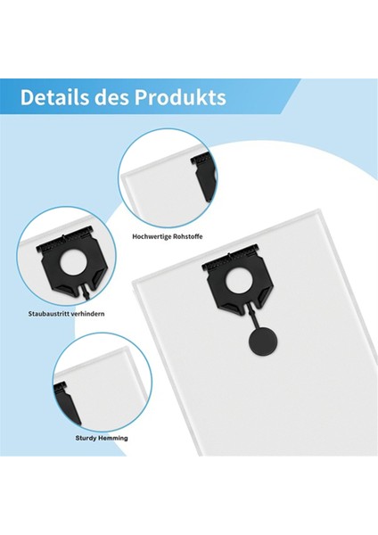 Karcher 2.889-154.0 NT30/1 Yedek Toz Filtre Torbaları Için 6 Adet Karcher Elektrikli Süpürge Yedek Parça Toz Torbası (Yurt Dışından) fırsatları