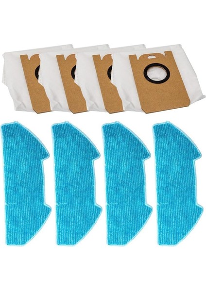 Redkey R10 Robot Süpürge Aksesuar Seti Yedek Parçaları, Mikrofiber Mendiller ve Toz Toplama Torbaları (Yurt Dışından) fiyatları