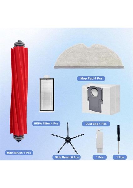 Roborock Q7+ Q7 Max+ Elektrikli Süpürge Aksesuar Kitleri Için Yedek Parçalar (Yurt Dışından) modelleri