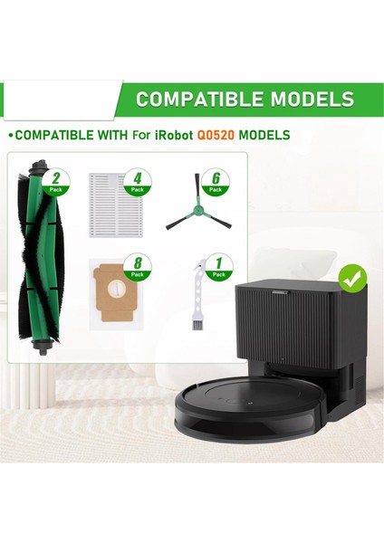 Irobot Roomba Vacuum 2 Q0520 Için Yedek Parçalar, Temel Robot Süpürge Aksesuar Kiti (Yurt Dışından) fırsatları