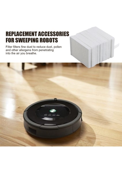 Irobot Y0112 ile Uyumlu Yedek Hepa Filtresi, Irobot Filtre Değişimi, Yüksek Verimli Filtre (Yurt Dışından) fırsatları