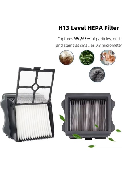 Tineco Floor One S5 / S5 Pro 2 / S5 Pro / S5 Mavi Aksesuarlar Rulo Fırça Hepa Filtre ile Uyumludur (Yurt Dışından) fırsatları