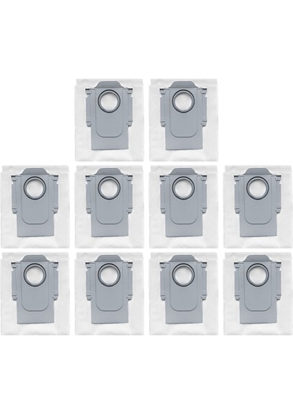Roborock Q7 M5 / Q7 L5 / Q7 Tf / Q10 S5 / Q10 X5 / Q10 Pf / Q10 Vf / Q8 Max Pro Plus Elektrikli Süpürge Aksesuarları Için Toz Torbası 10 Adet (Yurt Dışından)