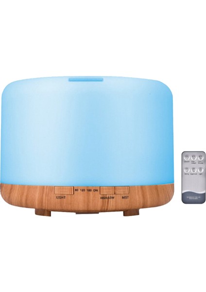 Uçucu Yağ Difüzör 500ML Nemlendirici Difüzörler Aromaterapi Difüzör Uzaktan Kumanda Abd Fişi (Yurt Dışından)