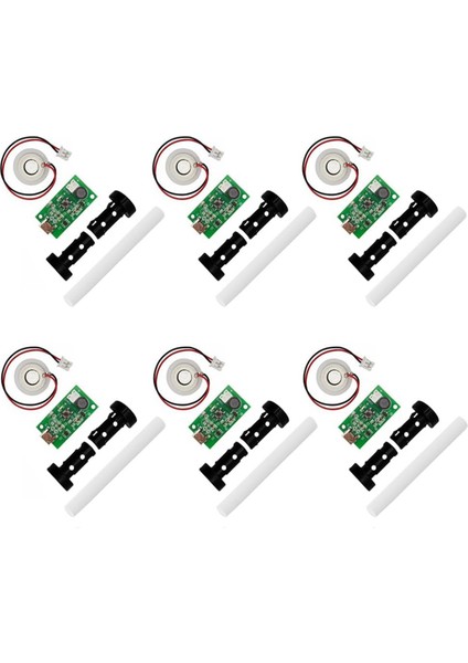 6 Pack Dc 5V USB Nemlendirici Atomizasyon Disk Mirco Arayüz Atomizasyon Sürücü Devre Kartını Dıy Evi Için (Yurt Dışından)