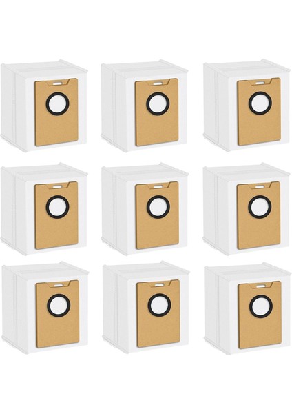 Tapo RV30 Max PLUS/RV20 Max Plus Robot Süpürge Toz Toplama Torbaları ve Yedek Toz Torbaları Için Göğüs Çantası (Yurt Dışından)