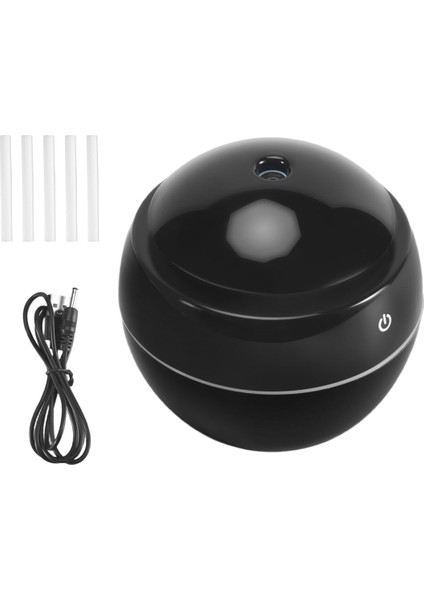 Taşınabilir Hava Nemlendiricisi Ultrasonik USB Aroma Dışıncı LED Gece Lıght Lıght Elektrik Esansiyel Yağ Difüzör Aromaterapi Siyah (Yurt Dışından) modelleri