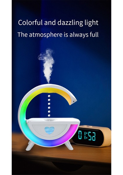 Ev Ofis Nemlendiricisi Için Bluetooth 5.0 Hoparlör Rgb ile Anti-Giriş Hava Nemlendiricisi 350ML (Yurt Dışından) fırsatları