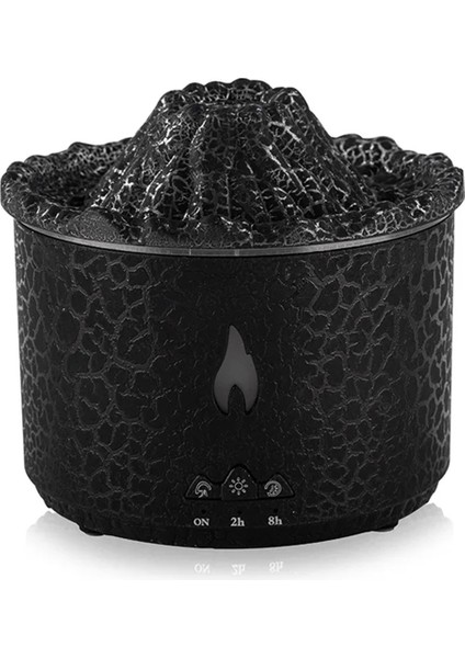 Alev Çatlaklarla Dolu Küçük Yanardağ Ev Püskürtücü Koku Makinesi Sessiz Aroma Deodorizer Abd Fiş (Yurt Dışından)