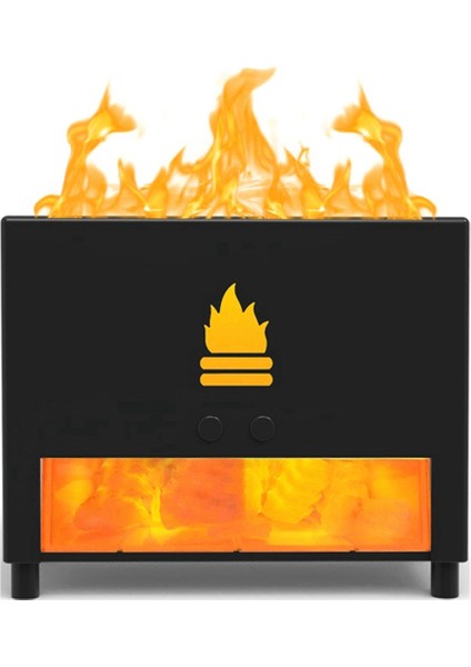 Aromaterapi Alev Ortam Işık Simülasyon Duvar Mutfak USB Mini Cihazlar Hava Alev Kuzusu, Siyah (Yurt Dışından) indirimleri