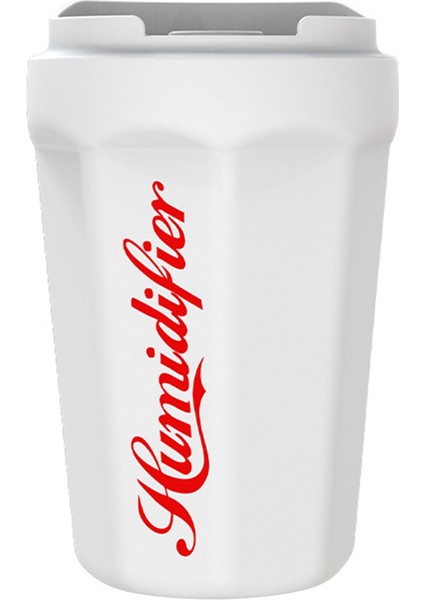 2pcs Kola Kupa Araba Nemlendirici Yatak Odası Ev USB Masaüstü Ağır Sis Mini Küçük Taşınabilir Hava Nemlendiricisi, Beyaz (Yurt Dışından)