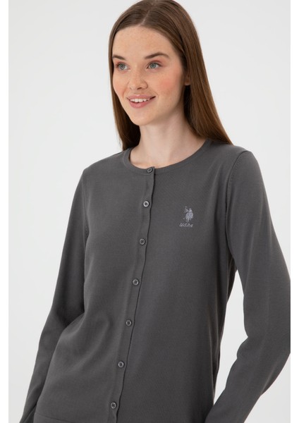 Kadın Gri Hırka (Triko) 50313624-VR024 fiyatları