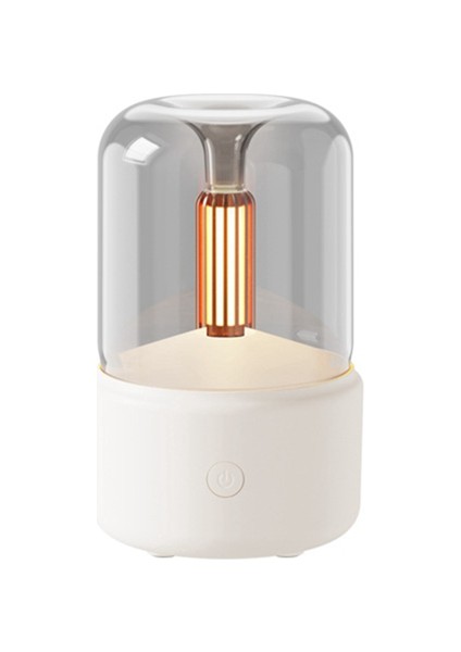 120ML Mum Işığı Aromas Difüzör USB Ev Hava Nemlendiricisi Serin Sis Yapıcı Fogger Esansiyel Yağlar LED Gece Işığı A (Yurt Dışından)