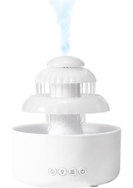 Yağmur Bulutu Serin Sis Nemlendirici Renk LED Gece Işığı Yatak Odası Için, Kurutma Önleme Uykusu Iyileştirme (Yurt Dışından) indirimleri