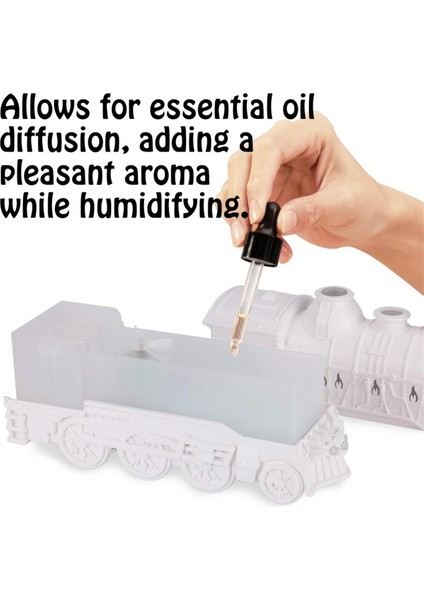 Mini Tren Aromaterapi Difüzörleri Hava Nemlendiricisi Sis Yapıcı Kokusu Esansiyel Yağ Retro Difüzörü Uzaktan Kumanda Ab Fişi (Yurt Dışından) fiyatları