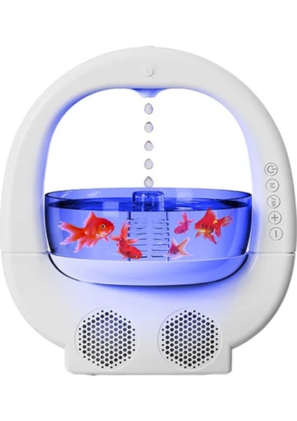 Bluetooth Hoparlör Nemlendirici ve Atmosfer Hafif Ev Kullanın Feng Shui Dekorasyon Hava Nemlendiricisi (Yurt Dışından) modelleri