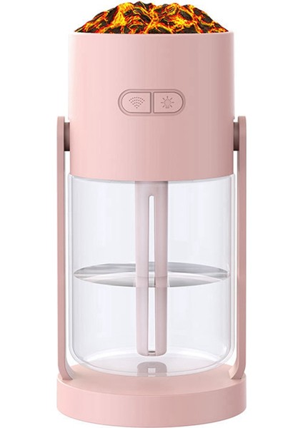 Taşınabilir Ana Sayfa Masaüstü Nemlendirici Mini Hava Temizleyicisi Alev Yedi Renkli Atmosfer Işık Nemlendirici B (Yurt Dışından) fırsatları