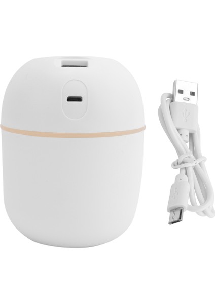 Hava Nemlendiricisi USB Küçük 220ML Mini Taşınabilir Serin Mist Difüzör Yatak Odası Ofis Masası Araç Seyahat Aroma Atomizer, Beyaz (Yurt Dışından) fiyatları