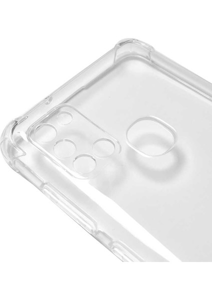 Galaxy A21S Kılıf Senk Kamera Korumalı Nitro Anti Shock Silikon-Renksiz modelleri