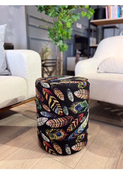 Tüylü Desen Puf fiyatları