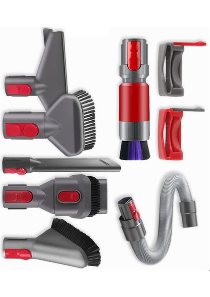 Dyson V7 V8 V10 V11 V15 El Süpürgesi Aksesuarları Teleskopik Çubuk Uzatma Borusu Alet Fırça Seti (Yurt Dışından) modelleri