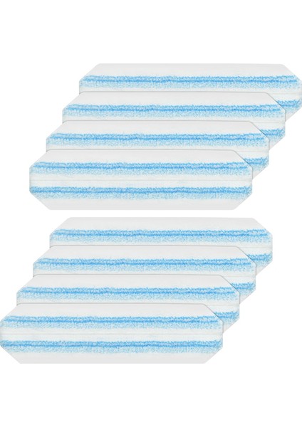 Cedar H2PRO Düz Paspas Sistemi Için Paspas Pedleri Yedekleri, Yıkanabilir ve Tekrar Kullanılabilir Mikrofiber Paspas Yedekleri 8 Adet (Yurt Dışından)