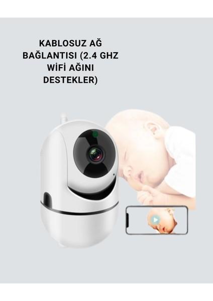 Yüksek Çözünürlüklü Hareket Takipli Kablosuz Güvenlik Kamerası – 1080P, Gece Görüşlü fiyatları
